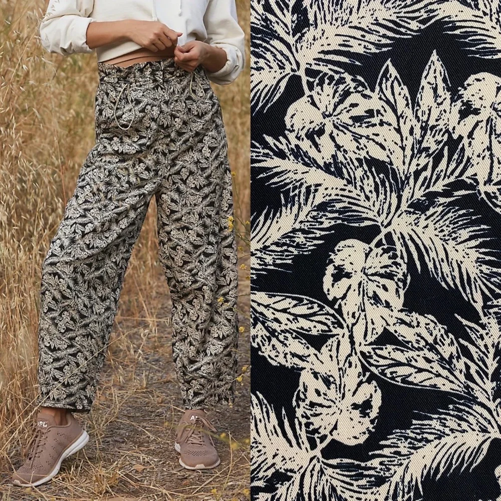 Free People Movement Point Break Printed Paperbag Waist Balloon Pants: Tropical